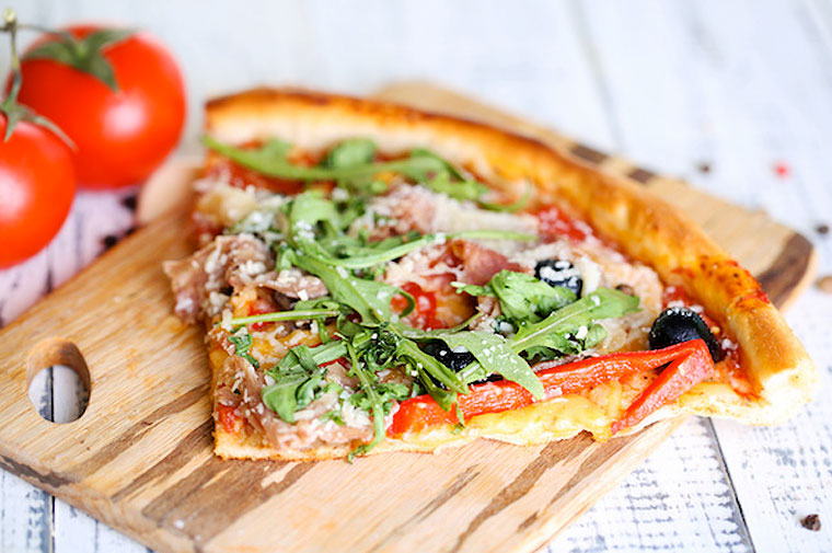 healthier pizza