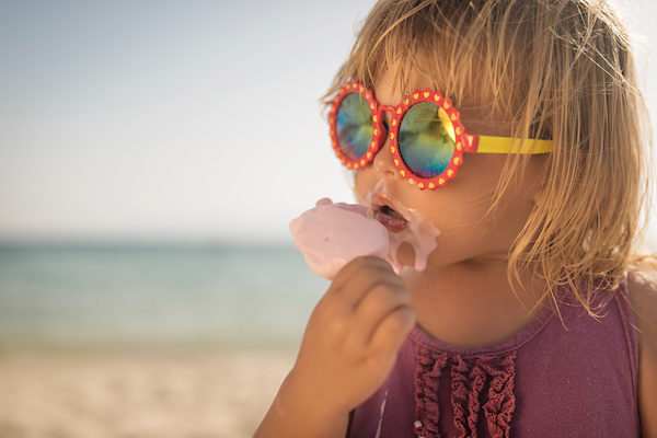 ice cream on holiday