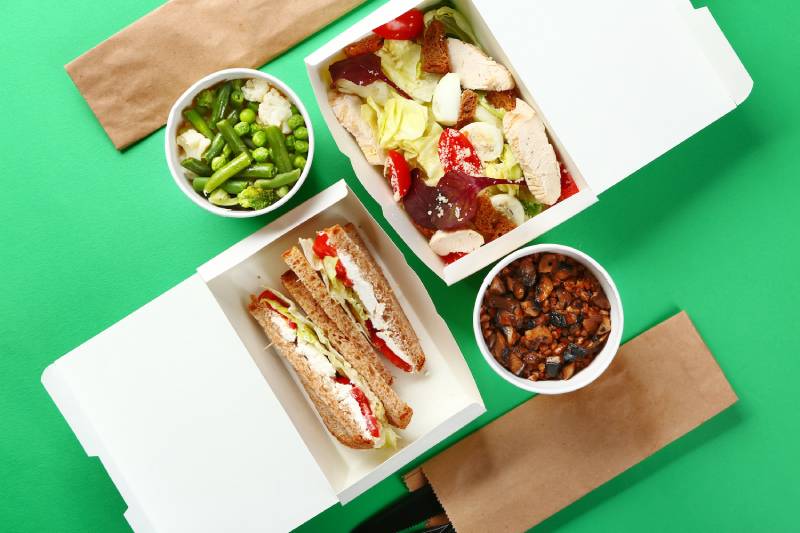 card takeaway containers carboard takeaway packaging