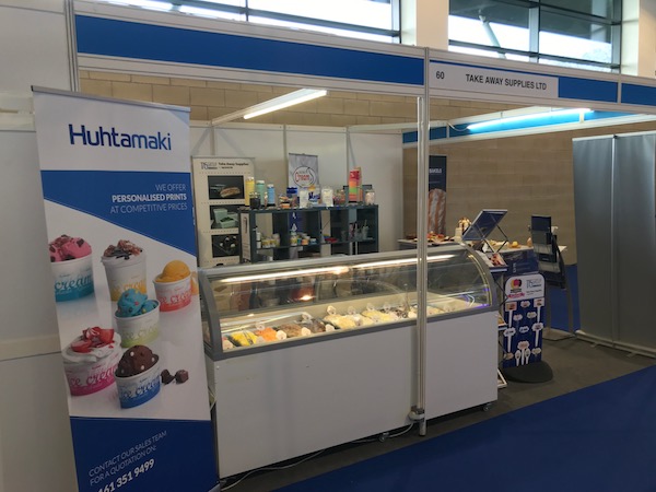 Ice Cream Expo Stand our Stand at the exhibition