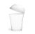 12oz PET Smoothie Cup with Domed Lid