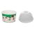 160ml Tas-ty Wax Paper Ice Cream Tub With Domed Lids ( Generic Design may Vary )