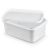 TAS-TY White Plastic Food Storage Container 1.25 Litre