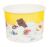 280ml TAS-TY 3 scoop Wax paper Ice cream Tub ( Generic Designs may vary )