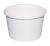 Wax Paper Ice Cream tub in plain white