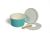 TAS-ty BLUE 142 ml (2 Scoop)  Wooden Spoon In Lid Wax Paper Ice Cream Tubs 