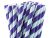 Purple Paper Straws