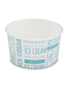 blue ice cream tubs