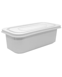 white Ice cream napoli pan