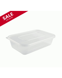 500ml Microwavable Plastic Containers