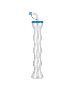 Blue Slush Yard Cup with Lid & Straw x100