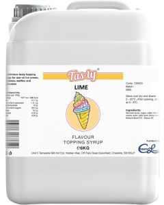 Tas-ty Lime Topping Sauce 6 kg