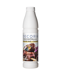 Decoria Ice Cream variegato Ripple in a bottle - Cioccotella Popping Candy 0.9 KG
