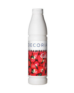 Decoria Ice Cream variegato Ripple in a bottle - Strawberry 1 KG