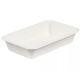 8.5 inch by 5 inch Deep Bagasse Takeaway Tray