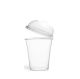 8oz PET Smoothie Cup & Domed Lids