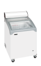 Sliding Curved Glass Lid Chest Freezer - NIC101CP