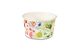 1 Scoop 90cc Fruit Wax Paper Ice Cream Tub ( Generic Design May vary )