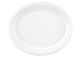 10" x 7" Bagasse Oval Plate