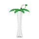 Palm Tree Slush Yard Cups  350 ml 12oz (1 Box 54 pcs) 