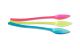 10 x Bags (Approx 250 pcs)  ,15cm Fluorescent Plastic Ice Cream Sundae Spoons (case,2500) 