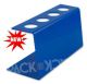 Tall Blue Plastic-Ice Cream Cone Holder (4Holes)