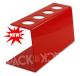 Tall Red Plastic-Ice Cream Cone Holder (4Holes)