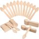 TAS-TY Wooden Disposable Tea Spoons 11cm