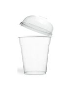 16 oz Clear PET Cup with Domed Lid