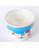 500ml Tas-ty Ice Cream Tubs With Flat Lid X 500