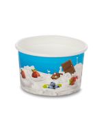 500ml TAS-ty Wax paper Ice cream Tub - 50