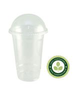 9oz PLA Smoothie Cups & Domed Lids