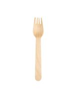 Tas-ty Wooden Compostable Forks 16 cm