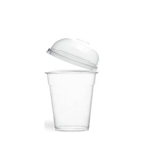 8oz PET Smoothie Cup & Domed Lids