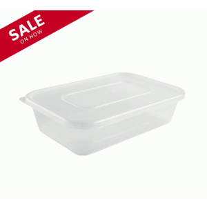 500ml Microwavable Plastic Containers