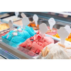 Cone Shaped Flavour Signs