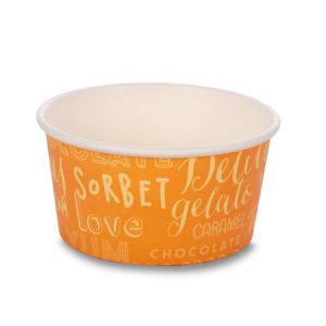 wax paper ice cream tubs