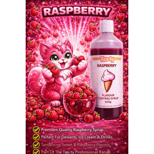 Tas-ty Raspberry 625g Topping Sauce