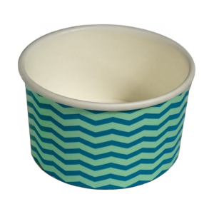 TAS-ty BLUE 145ml (2 Scoops) Paper Ice Cream Tubs 